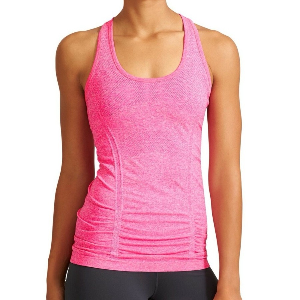 Athleta‎ Fastest Track Tank Top Brilliant Magenta Heather SZ XL NWT 643266 T0604